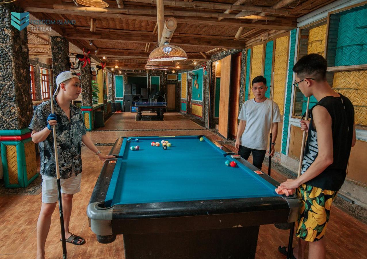 Catba Freedom Island Retreat Hostel Xuan Dam Luaran gambar