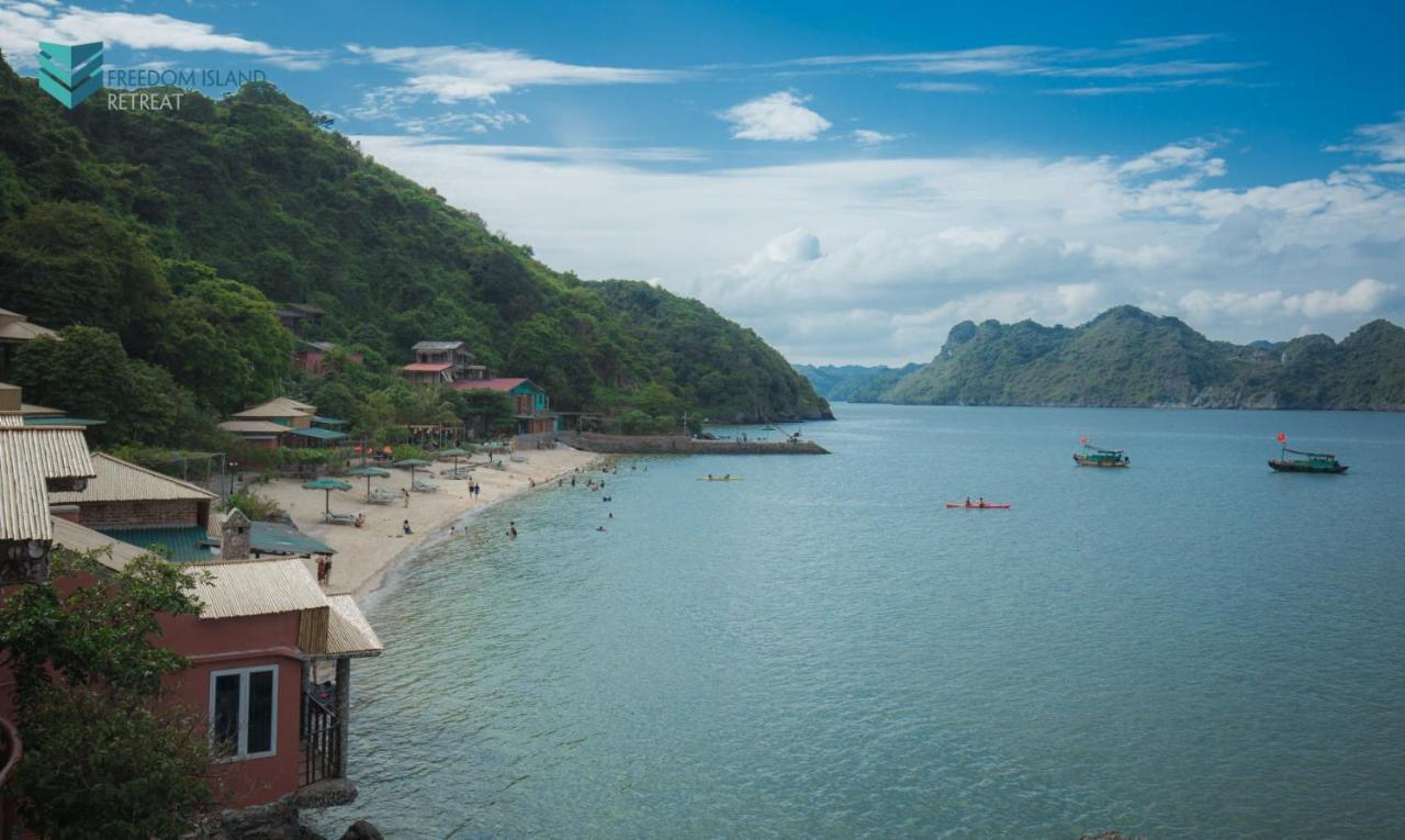 Catba Freedom Island Retreat Hostel Xuan Dam Luaran gambar